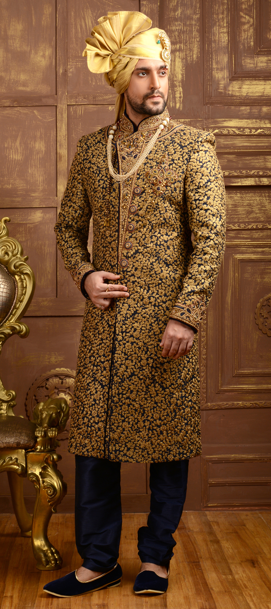 Jodhpuri Suit Wedding Dress For Men - Firdausm Drus